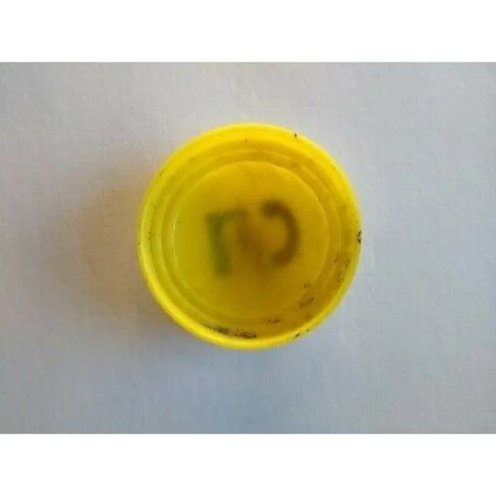 Vintage Pinball Machine Bumper Cap Part Original 1950s Yellow Marble #5 Small